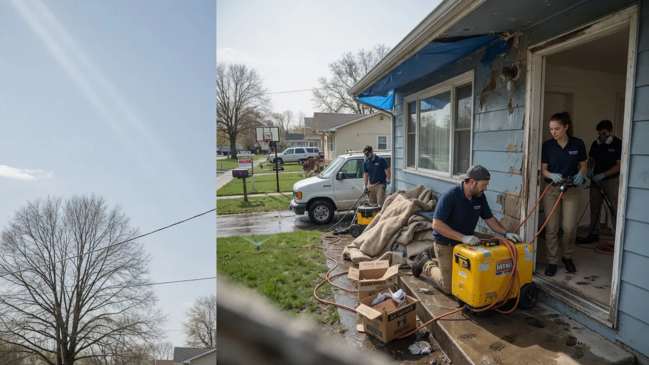 Basement Flood Cleanup in Harmonsburg, PA near me